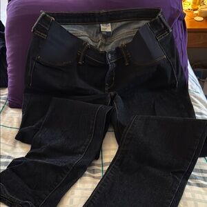 Old Navy Maternity Jeans Side Panel Skinny - Size 12